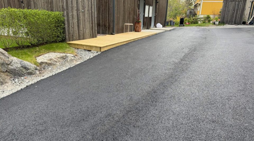 Betong-projekt i Danderyd