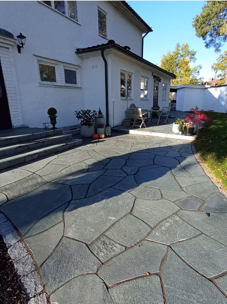 Betong-projekt i Danderyd
