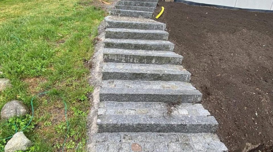 Betong-projekt i Danderyd