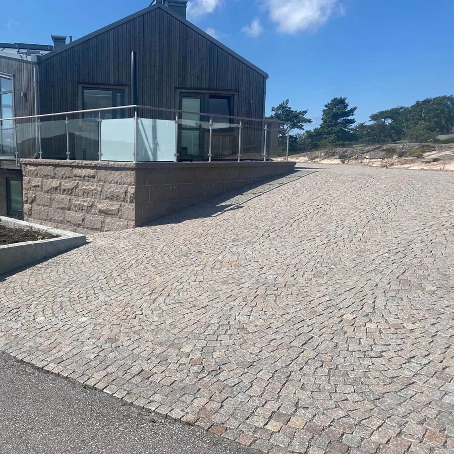 Betong-projekt i Danderyd