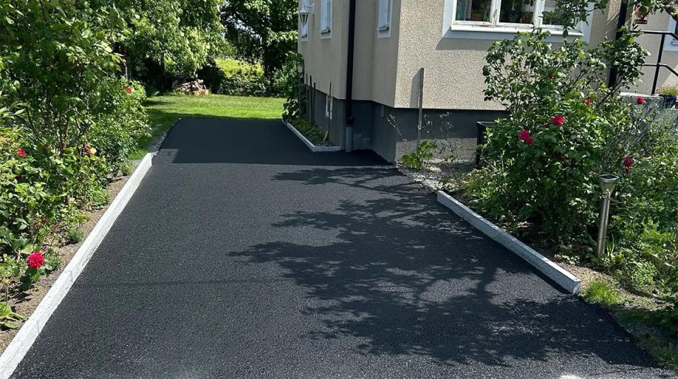 Betong-projekt i Danderyd
