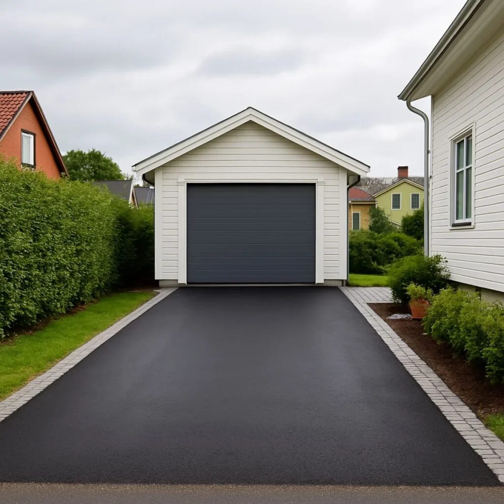 Betong-projekt i Danderyd